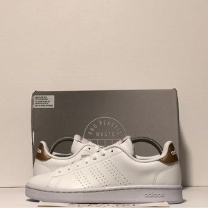 Adidas Advantage “Cloud White/Copper Metallic”